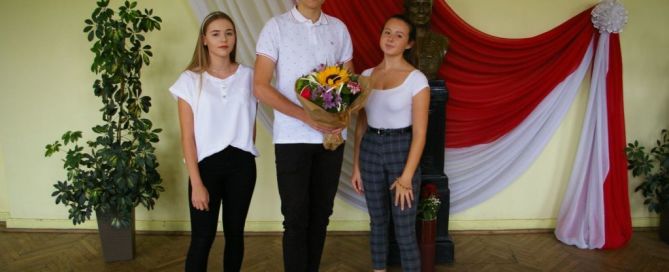 Na zdjęciu: Zuzanna Sikora, Filip Przepiórka, Aleksandra Glina