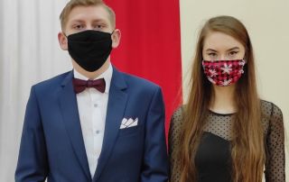 Na zdjęciu Diana Kędziora i Kacper Janus - stypendyści Prezesa Rady Ministrów