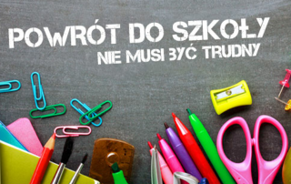 Plakat - Powrót do szkoły nie musi być trudny
