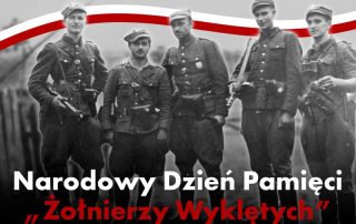 Plakat Narodowy Dzień " Żołnierzy Wyklętych"