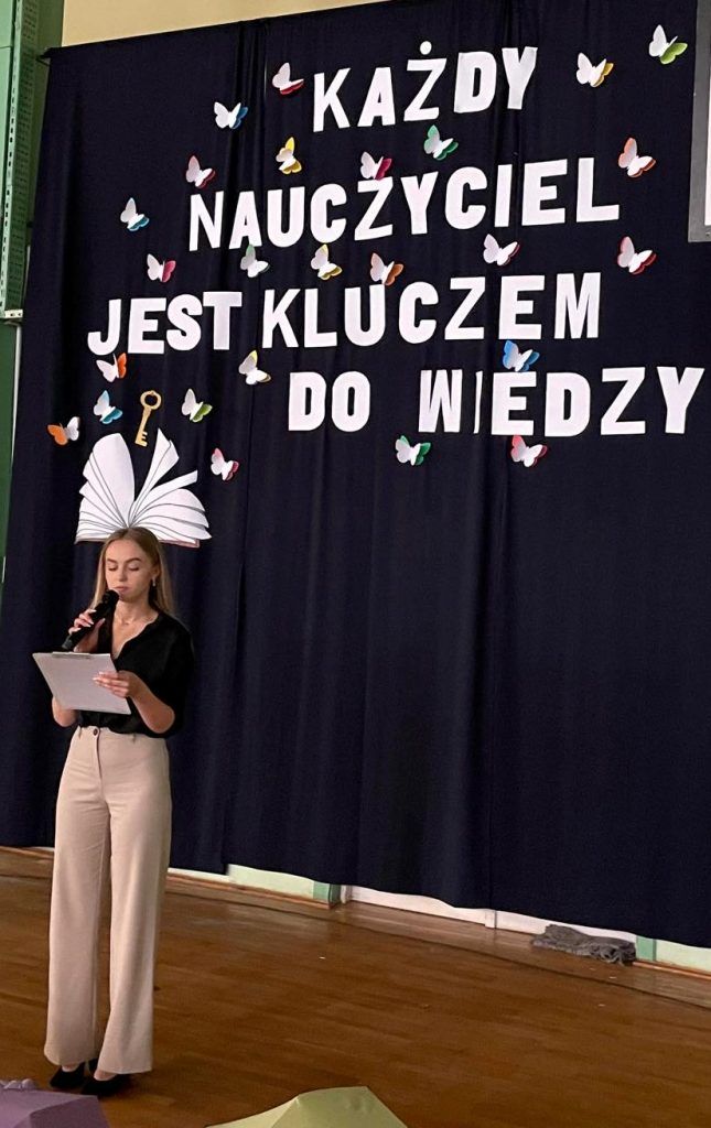 Julia Pastyszka - przewodnicząca SU